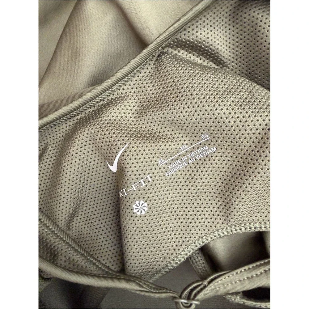 Nike Girls' Olive Green Athletic Romper Sz XL